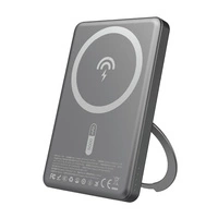 Dudao K28S 20W PD 5000mAh Powerbank mit MagSafe und Ständer - Grau