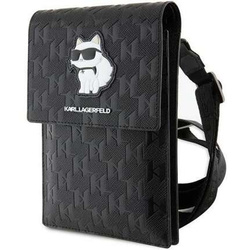 Sack Karl Lagerfeld Saffiano Monogram Choupette (KLWBSAKHPCK) schwarz