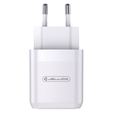 JELLICO Netz-Ladegerät A77 22,5W 1xUSB QC3.0 + Kabel Lightning weiss
