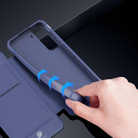 DUX DUCIS Skin X Bookcase type case for Samsung Galaxy S22+ (S22 Plus) blue