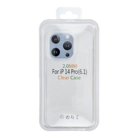 Futerał CLEAR CASE 2 mm do IPHONE 16e (SE 4 2025) (camera protection) transparentny
