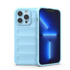 Magic Shield Case Hülle für iPhone 13 Pro Max flexible Panzerhülle hellblau