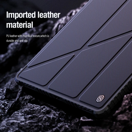 Nillkin Bumper Leather Case Pro Hülle für Samsung Galaxy Tab S9+ – Schwarz