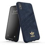 Adidas OR Moulded Case ULTRASuede iPhone Xs Max niebieski/collegiate royal 35001