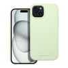 Futerał Roar Cloud-Skin - do iPhone 15 Jasnozielony