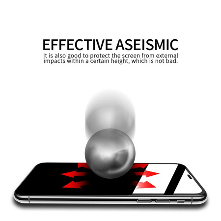 Szkło hartowane X-ONE Full Cover Extra Strong Crystal Clear - do iPhone 16 Pro Max (full glue) czarny