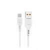 KABEL USB MICRO DENMEN BIAŁY 2.4A 1M D01V