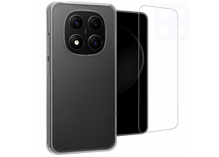 Etui do Xiaomi Redmi Note 14 Pro 5G + Szkło na ekran + Szkło na aparat
