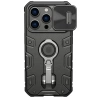 Nillkin CamShield Armor Pro Case iPhone 14 Pro case armored cover stand ring black