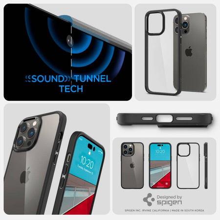 Spigen ULTRA HYBRID IPHONE 14 PRO MAX MATTSCHWARZ