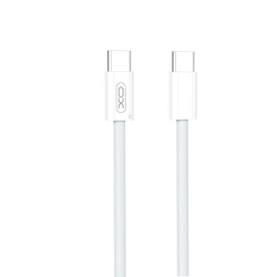XO KABEL NB-Q260B PD USB-C/USB-C 60W BIAŁY 1,5m