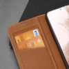 Dux Ducis Skin X2 case Samsung Galaxy S23+ flip case wallet stand brown