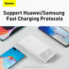 Powerbank Baseus Bipow 10000mAh, 20W (white)