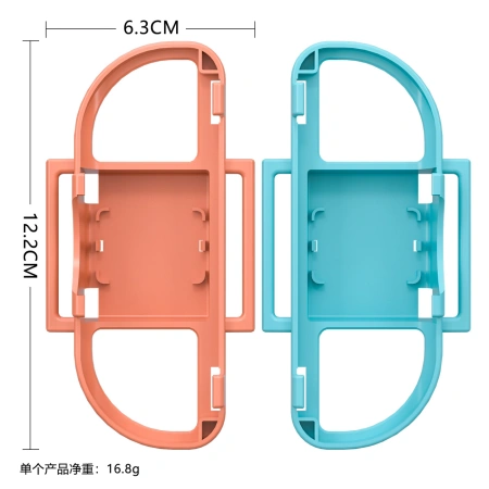 Nintendo Switch 15-in-1 Family Accessory Pack 2 - Orange and Blue Set