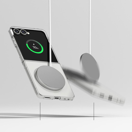 RINGKE SLIM MAGNETIC MAGSAFE GALAXY Z FLIP 7 CLEAR