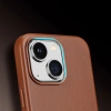 Dux Ducis Naples iPhone 14 Plus Hülle magnetische Leder MagSafe Hülle braun