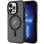 Case BMW BMHMP14LDSLK iPhone 14 Pro 6.1&quot; black/black hardcase Signature MagSafe