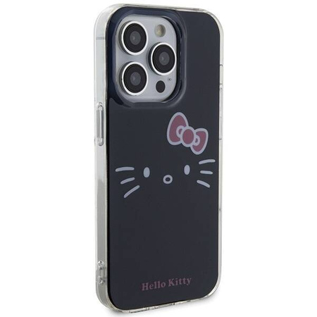 Hello Kitty IML Kitty Face case for iPhone 15 Pro Max - black