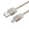 HOCO kabel USB A do Micro USB 2,4A X110 1 m złoty