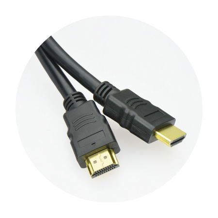 Kabel HDMI - HDMI wer.1.4 dł.3M AL-OEM-45