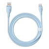 Kabel Baseus Pudding 100W USB-A - USB-C 2m - niebieski