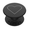 Popsockets 2 White Heart Black 800667uchwyt i podstawka do telefonu - standard