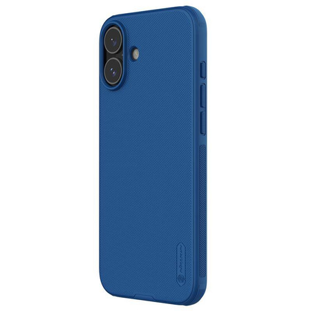 Nillkin Super Frosted Shield Pro Hülle für iPhone 16 – blau