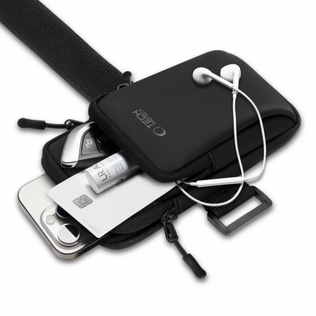 TECH-PROTECT M7 UNIVERSAL SPORT ARMBAND BLACK/BLACK