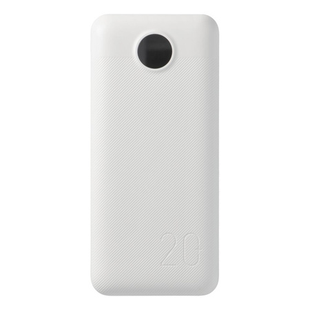 Bateria zewnętrzna (Powerbank) VEGER L20S - 20 000mAh LCD Quick Charge PD 20W biały (VP2039PD  / W2039PD )