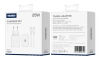 Ładowarka Sieciowa 25W PD 1xUSB-C + Kabel USB-C/USB-C Jellico EU25 biała