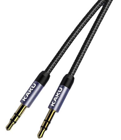 Kabel Audio AUX minijack 3.5mm KAKU (KSC-389) czarny
