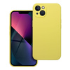 Futerał SILICONE 2mm do IPHONE 13 żółty