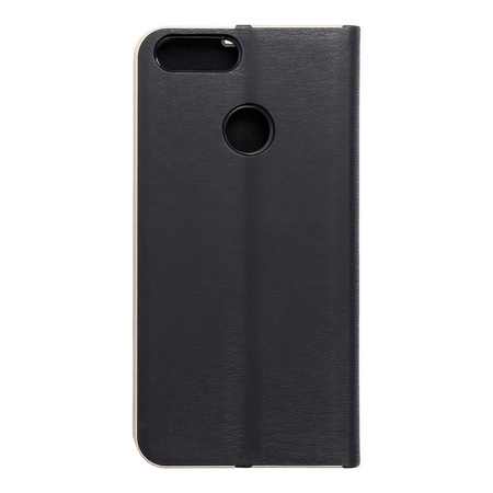 Kabura LUNA Book Gold do HUAWEI P Smart czarny