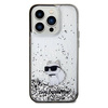 Karl Lagerfeld nakładka do iPhone 14 Pro 6,1" KLHCP14LLKCNSK HC LIQ. GLITTER C transparentna