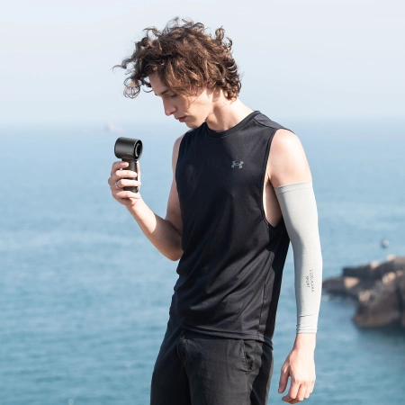 Jisulife Handheld Fan Pro1 S FA53PRO Mini Blower Portable USB Fan - Dark Gray