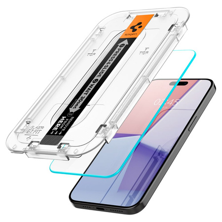 SPIGEN GLAS.TR EZ FIT IPHONE 15 PRO MAX CLEAR 2-PACK