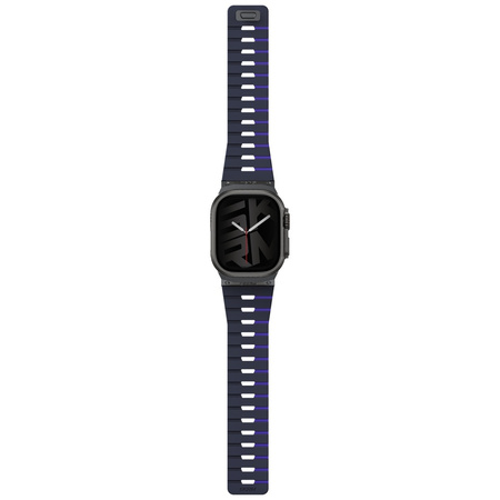 Pasek Skinarma Gemini do Apple Watch 49/46/45/44 mm granatowy