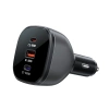Ładowarka Acefast B14 samochodowa 165W 2x USB-C 1x USB-A - czarna