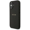 Guess Grained Ring MagSafe case for iPhone 17 - black