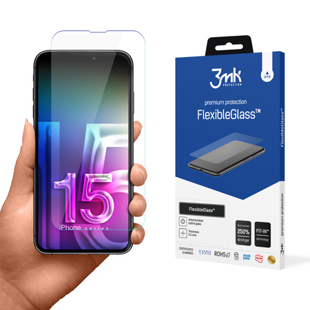 3MK Flexible Glass iPhone 15