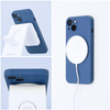 Futerał Silicone Mag Cover kompatybilny z MagSafe do SAMSUNG S24 niebieski