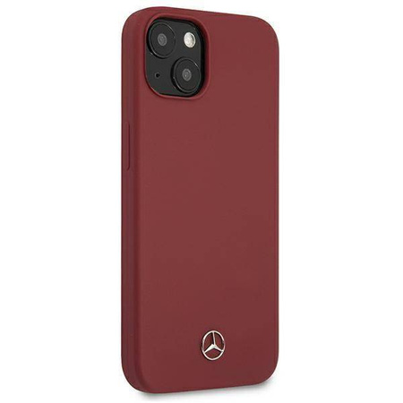 Mercedes MEHCP13MSILRE iPhone 13 6.1 "red / red hardcase Silicone Line