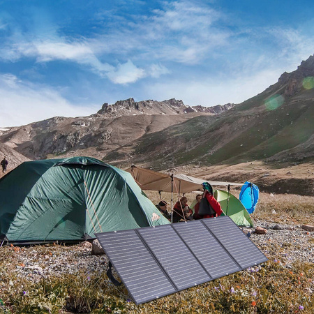 Choetech faltbares Solarladegerät 160W schwarz (SC010)