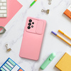 Futerał SLIDE do SAMSUNG A14 5G / A14 4G jasnoróżowy