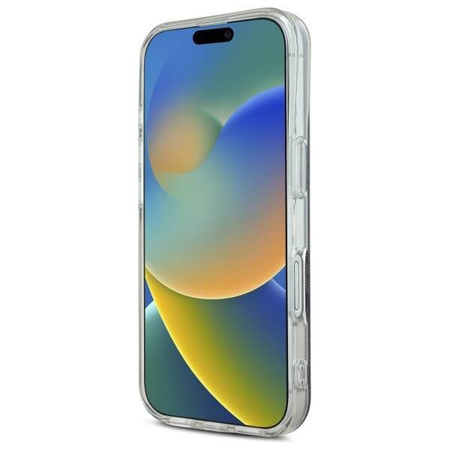 Oryginalne Etui IPHONE 16 PLUS Guess Hardcase IML 4G MagSafe (GUHMP16MH4STK) czarne