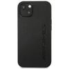 AMG AMHCP14SDOLBK iPhone 14 6.1 &quot;schwarz / schwarz Hardcase Leder Hot Stamped