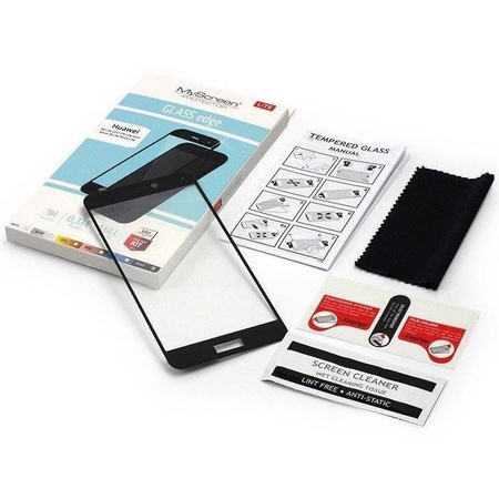 Szkło Hartowane IPHONE 12 MINI MyScreen Lite Edge czarne Full Glue