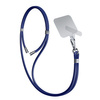3MK EasyClip Dark Blue (silver) smycz do telefonu