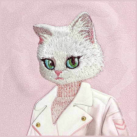 Etui Nimmy Magnetic fashion cute pet     MagSafe do iPhone 16 różowy