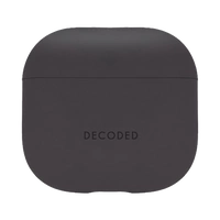 Etui Decoded Silicone Aircase  na AirPods 4 - grafitowe
